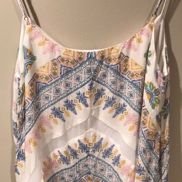 BCBGMAXAZRIA Cora Multicoloured Asymmetrical Top - Picture 7 of 11